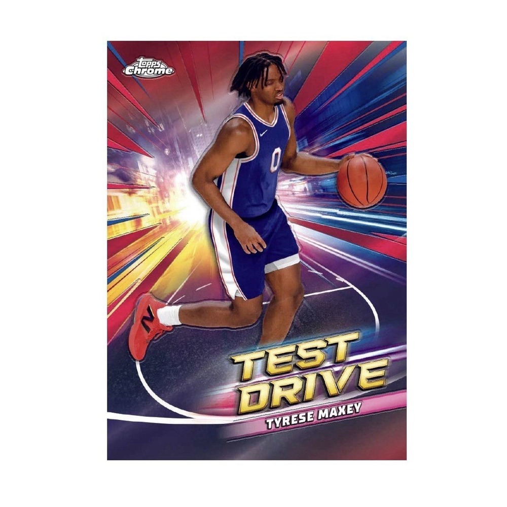 2024-25 Topps Chrome Basketball Blaster Value Box NBA Sports Card Box New Sealed - Picture 5 of 8